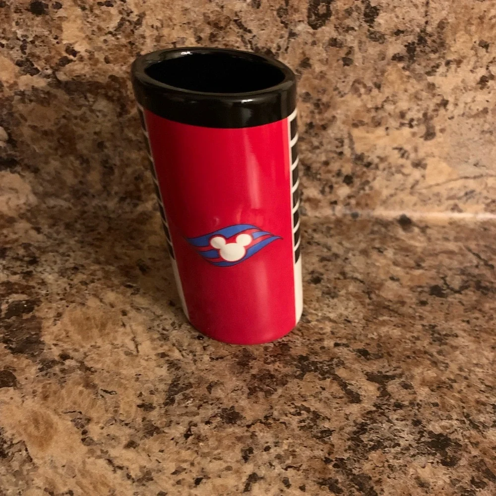 Disney Cruise Line Funnel Mickey Toothpick Holder Shot Glass